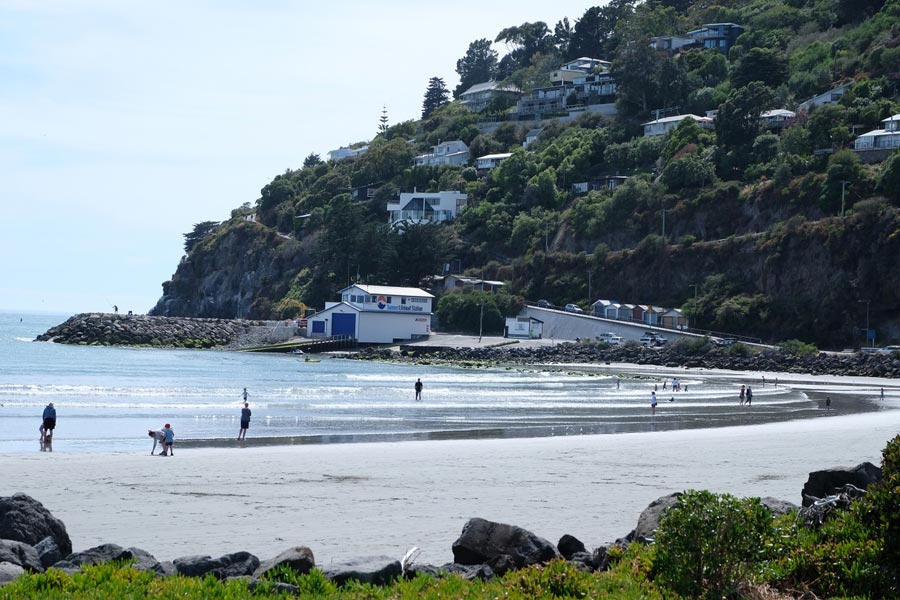 Scarborough. Image: ChristchurchNZ Sumner Beach Scarborough and walkway ChristchurchNZ web