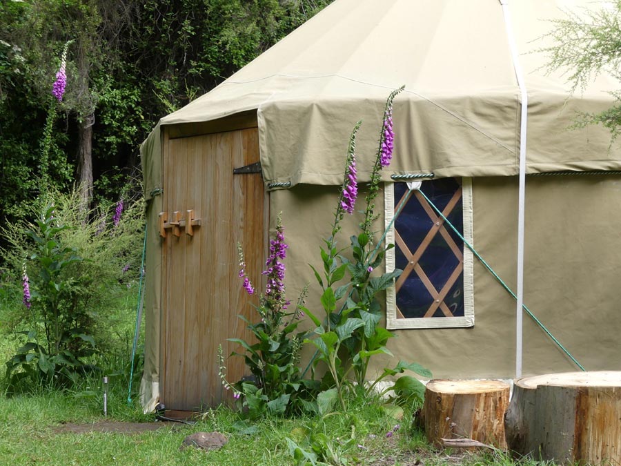 Okuti Garden yurt web