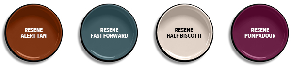 Resene test pots
