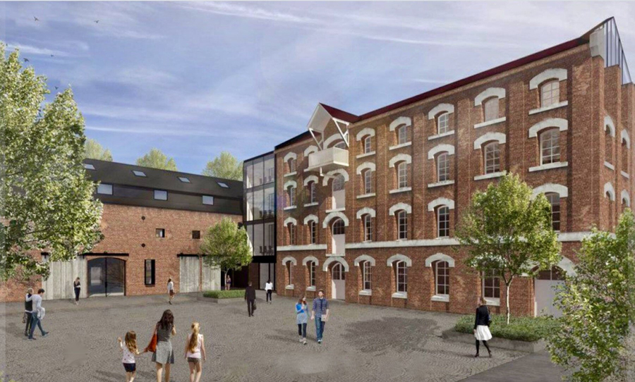 Render of The Mill