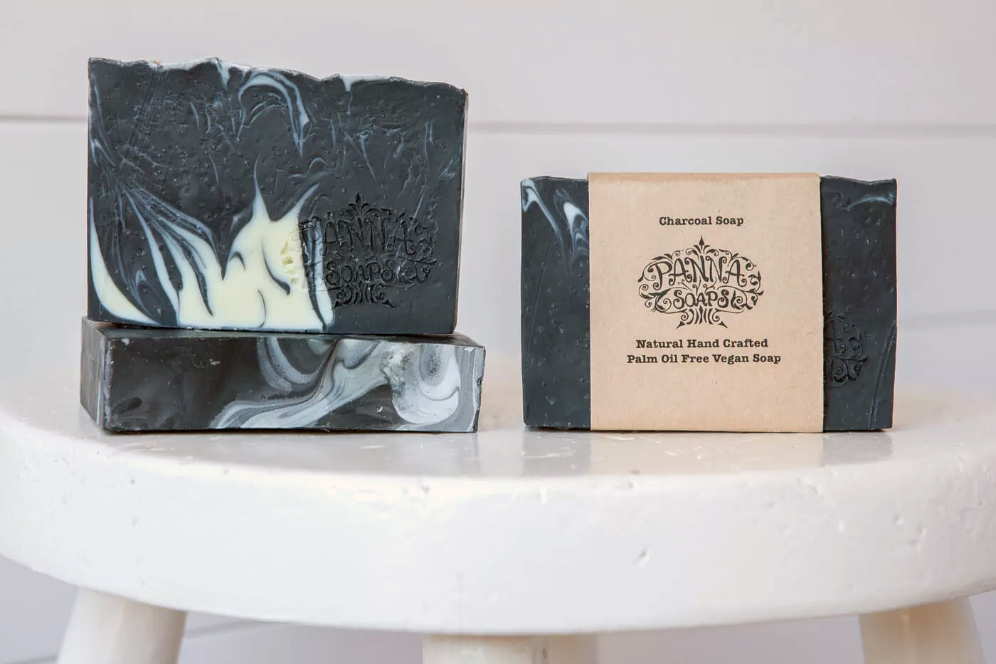 Charcoal soap