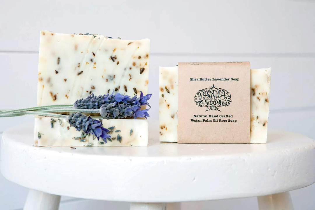 Shea butter and lavender soap