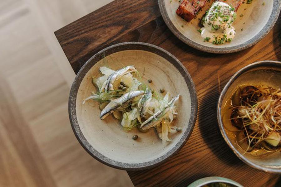 seven dishes