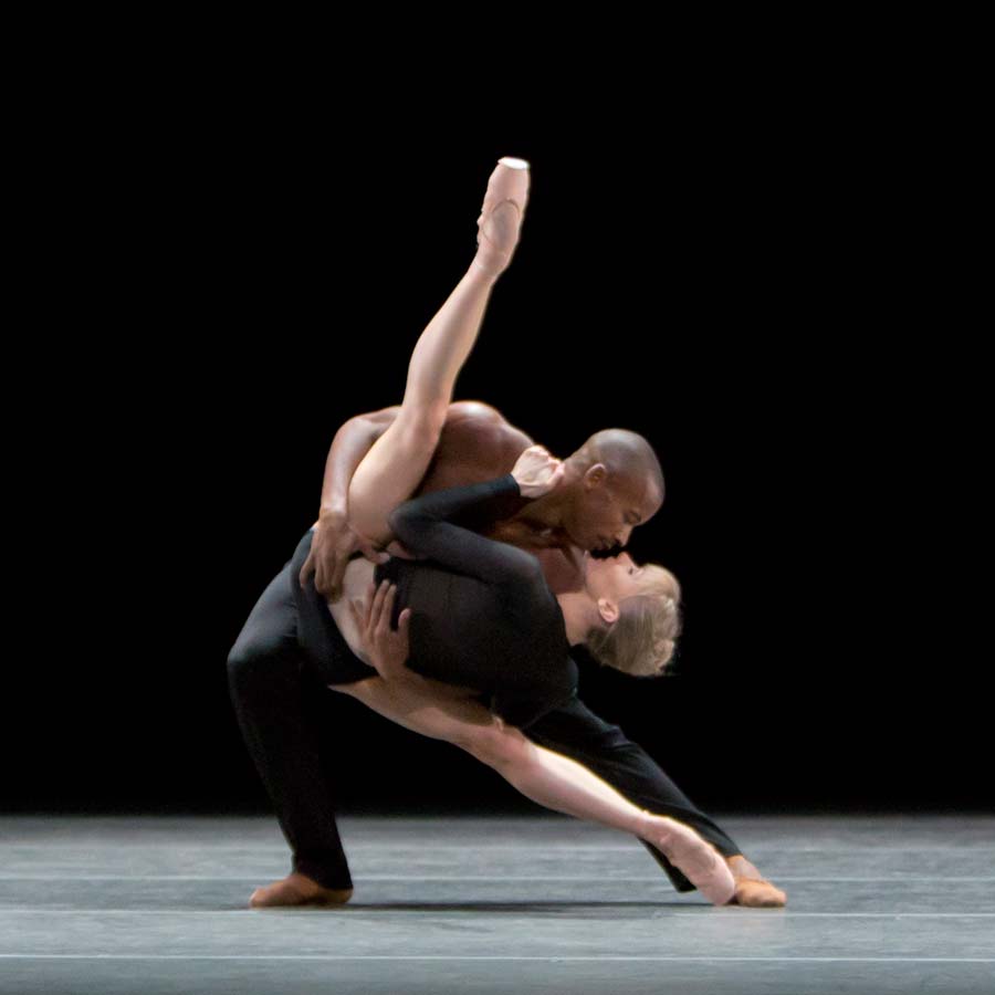 Wayne McGregor's Infra, The Royal Ballet (Melissa Hamilton, Eric Underwood), Royal Opera House, London. Photo: ©ROH/Andrej Uspenski, 2012 REVIVAL2012 ROH AndrejUspenski Infra 2