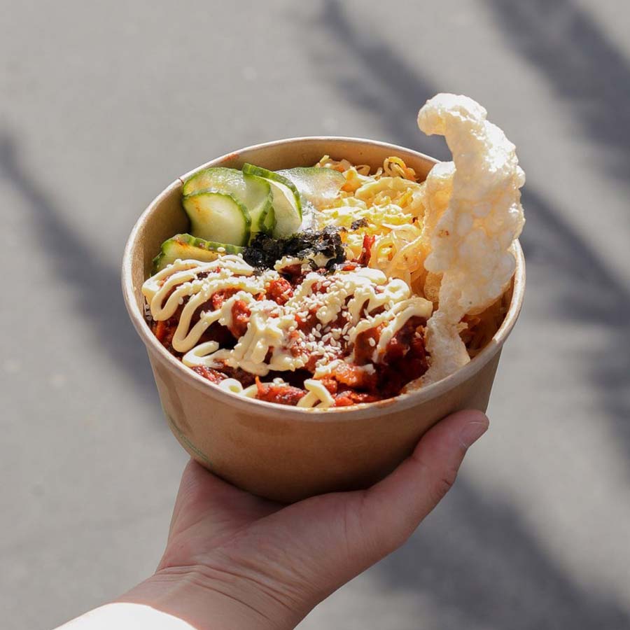 Cupbop from Jaeju - Street Food Alley flavours of christchurch 03 3
