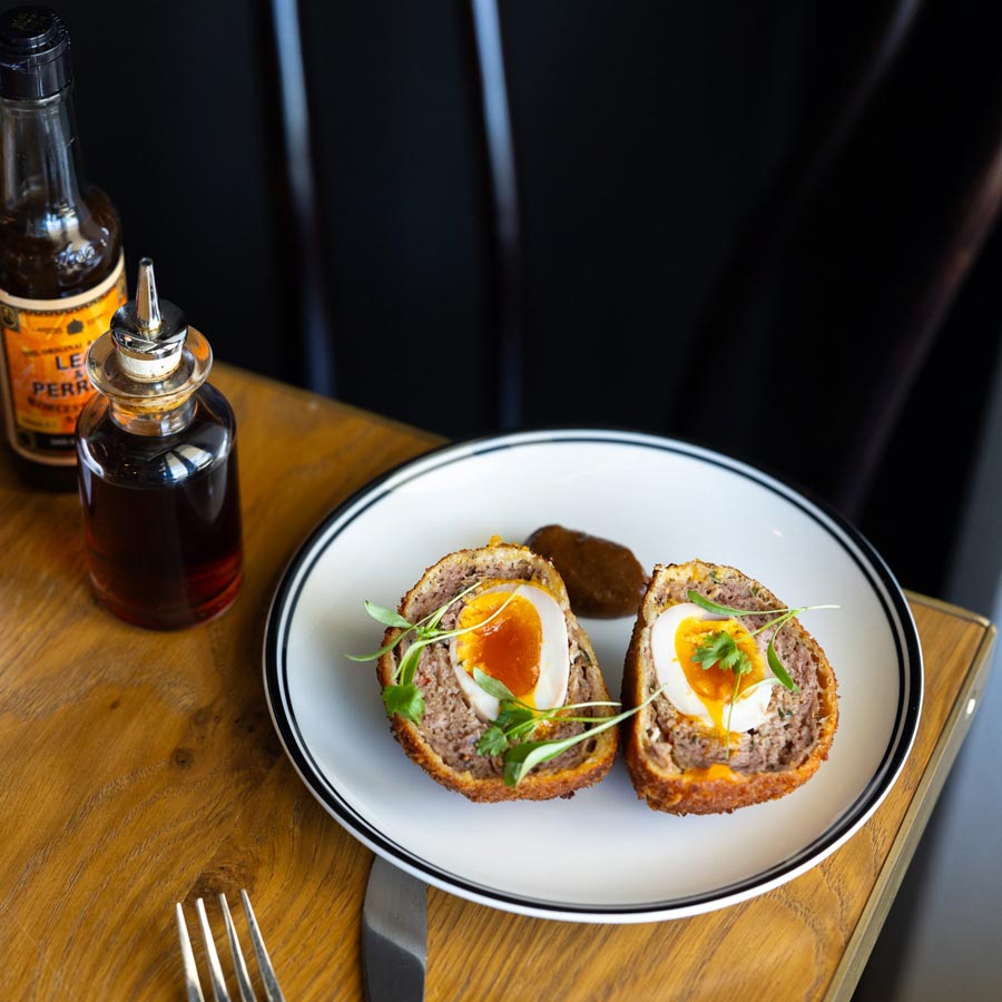 victoria free house scotch egg