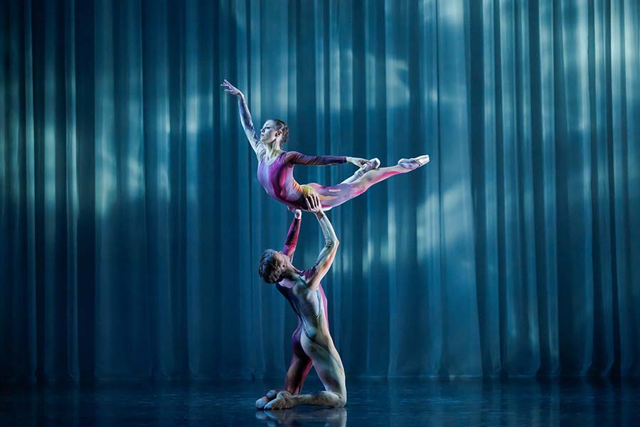 Principal Kate Kadow and Artist Calum Gray in Chrysalis. Photo by Stephen A'Court Principal Kate Kadow and Artist Calum Gray in Chrysalis Photo by Stephen ACourt 2
