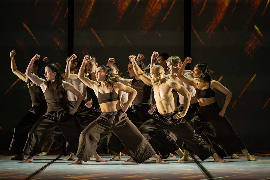 The Company of Home Land and Sea featuring dancers from the Royal New Zealand Ballet and The New Zealand Dance Company. Photo by Stephen A'Court The Company of Home Land and Sea featuring dancers from the Royal New Zealand Ballet and The New Zealand Dance Company Photo by Stephen ACourt