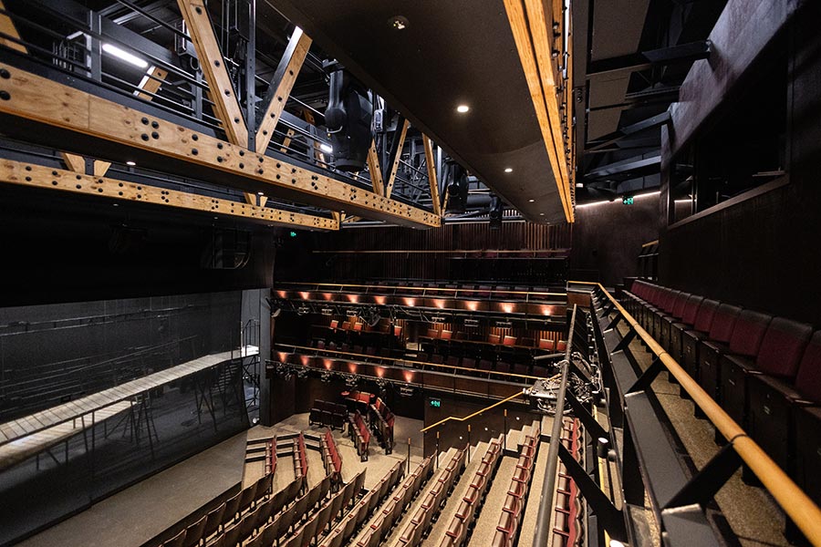 The Court Theatre (Athfield Architects & Haworth Tompkins, 2025), photo Charlie Rose the court theatre credit charlie rose 2