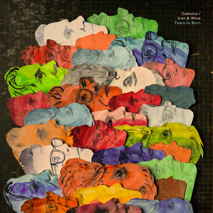Calexico and Iron & Wine, Years to Burn Calexico Iron Wine Years to Burn album cover artwork
