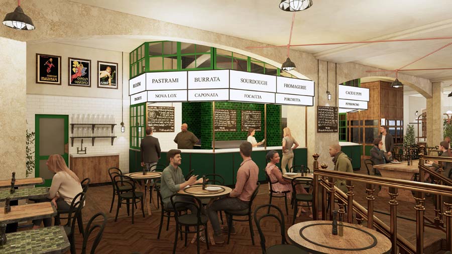 24-hour deli concept. Image: Ctrl Space Hospitality Designers