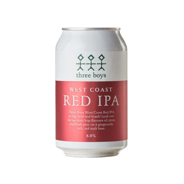 Three Boys West Coast Red IPA