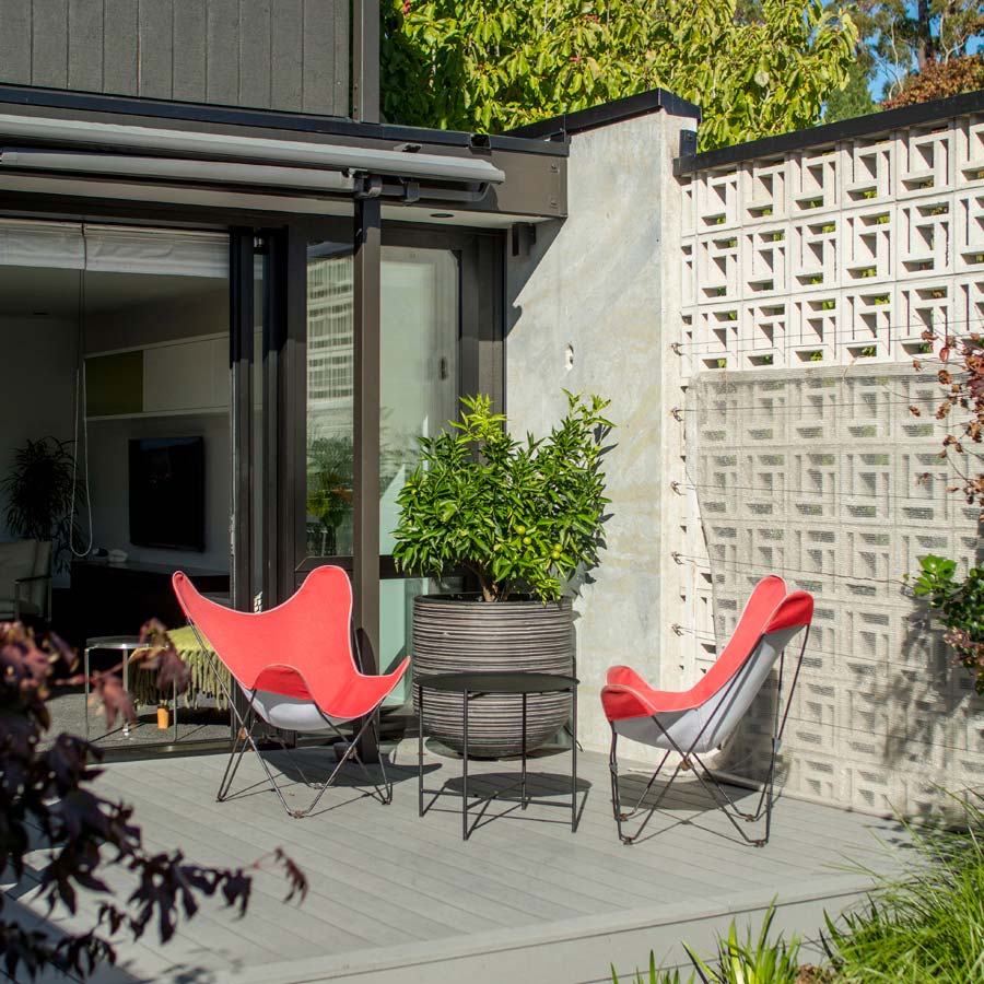 small deck pot seats
