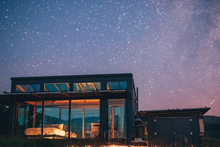 Greystone Purepod, Waipara Greystone PurePod starry night