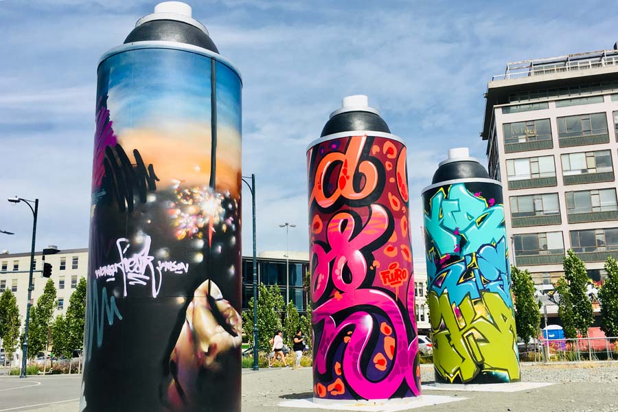 Spray Can Art Installation IMG E4259