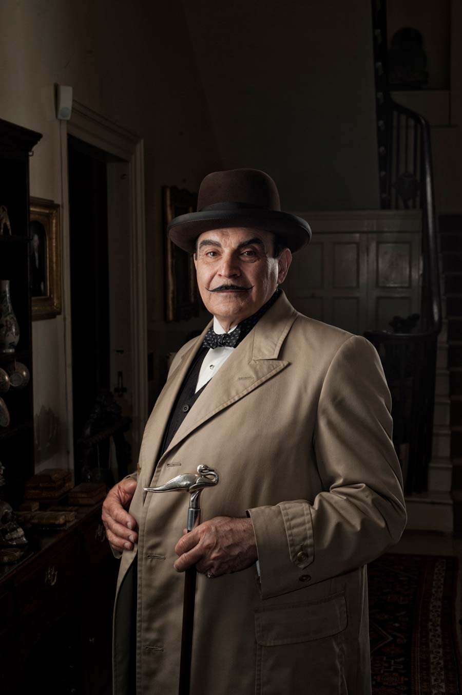 David Suchet as Hercule Poirot Poirot WEB