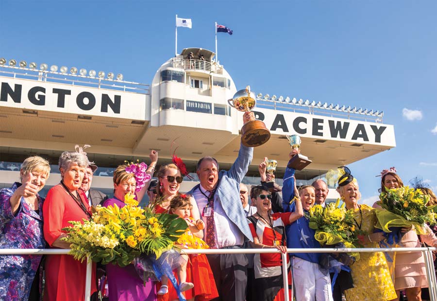 Addington Cup Week 2018 Wining Owner Celebration