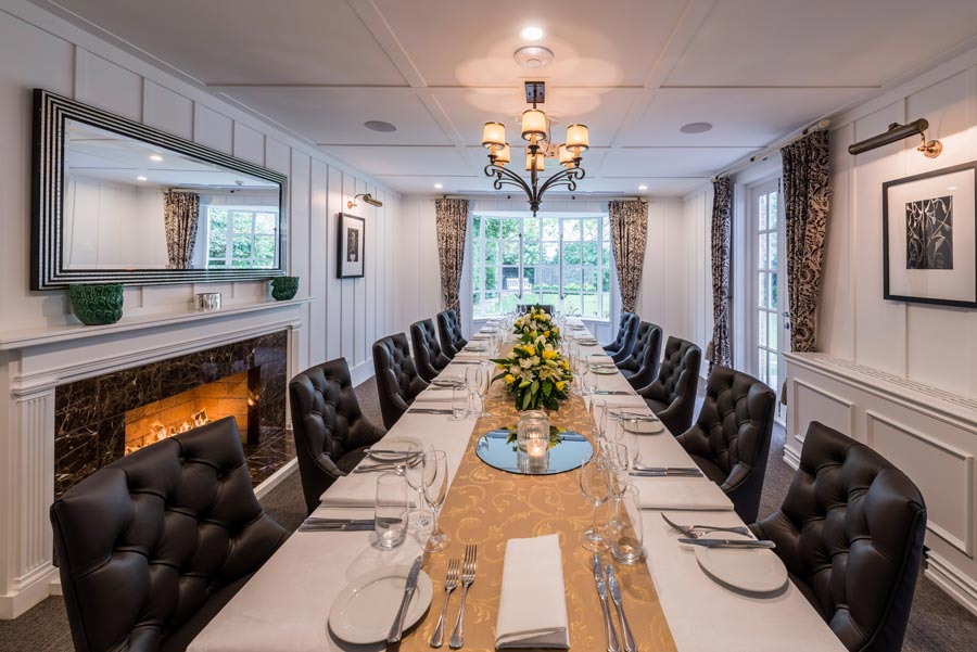 The Residence at The George the residence dining room