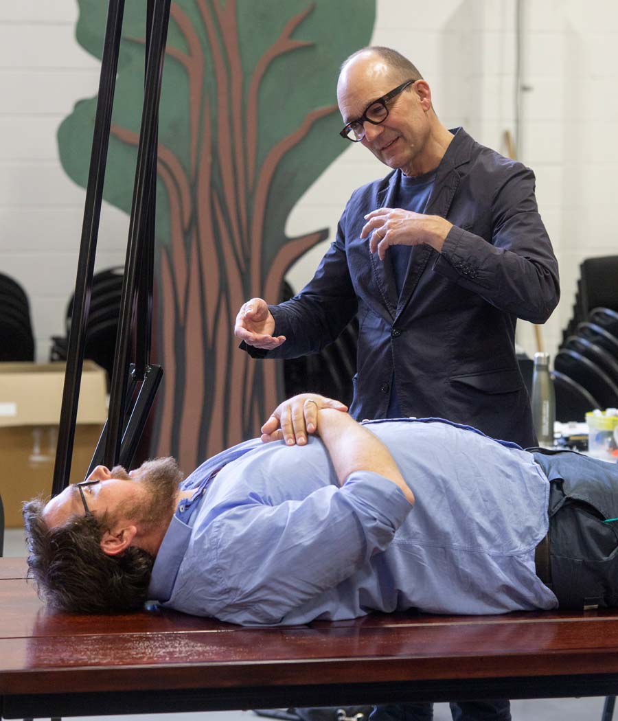 Eight Songs for a Mad King rehearsal NZ Opera 8 Songs rehearsal 085